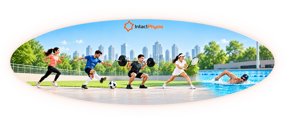 Running, football, weight training, tennis and swimming
